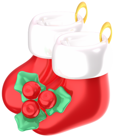 Socks With Holly  3D Icon