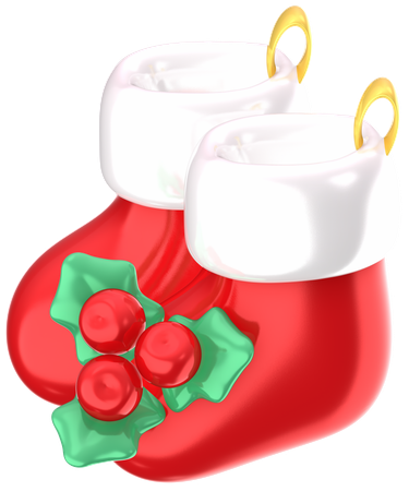 Socks With Holly  3D Icon