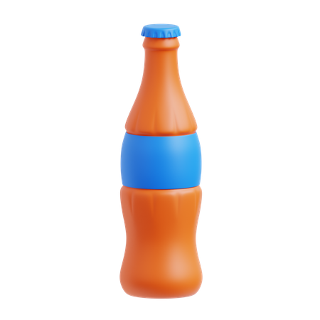 Soda Bottle  3D Icon