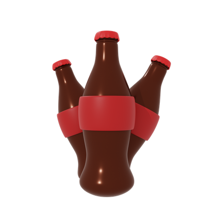 Soda Bottle  3D Icon