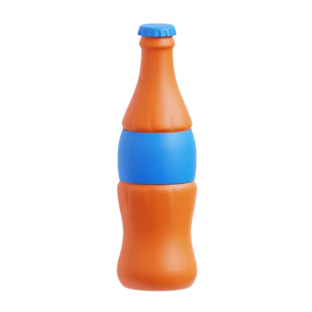 Soda Bottle  3D Icon