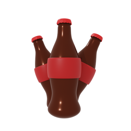 Soda Bottle  3D Icon