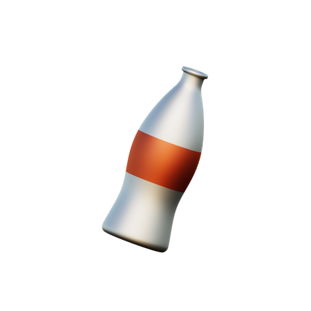 Soda Bottle  3D Illustration