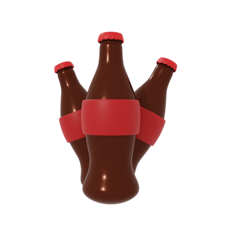 Soda Bottle 3D Icon