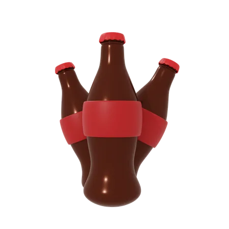 Soda Bottle 3D Icon