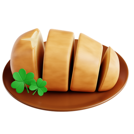 Soda Bread  3D Icon