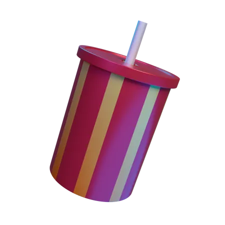Soda cup  3D Illustration