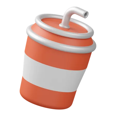 Soda Cup 3D Icon