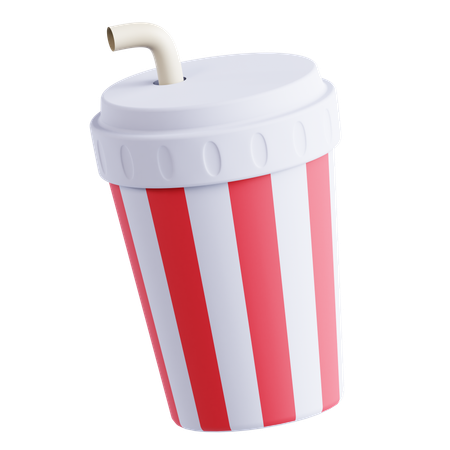 ソーダ飲料  3D Icon