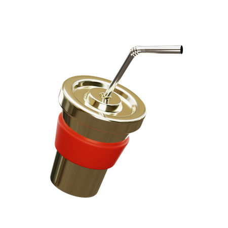 Soda Drink  3D Icon