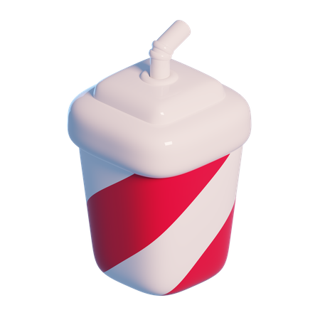 Soda Drink  3D Icon