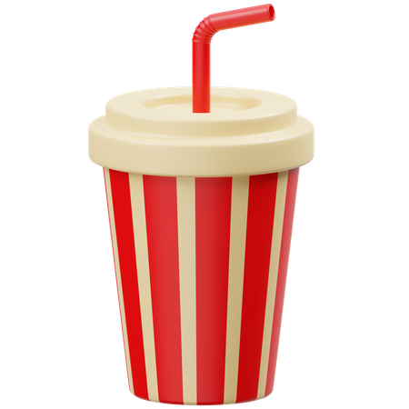 Soda Drink  3D Icon