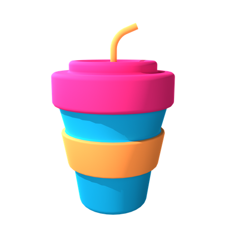 Soda Drink  3D Icon