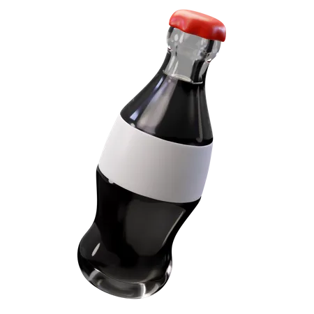 3 D Render Illustration Soda Bottle 3D Icon