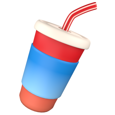 Soda Glass  3D Icon