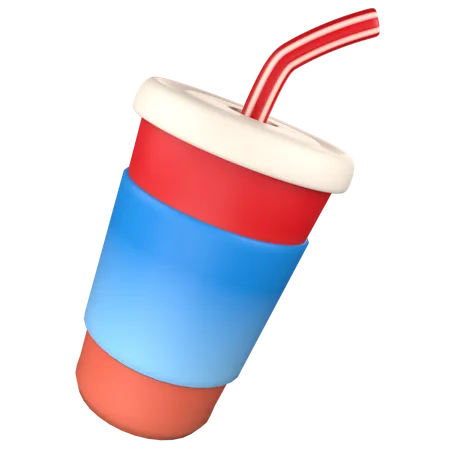 Soda Glass  3D Icon