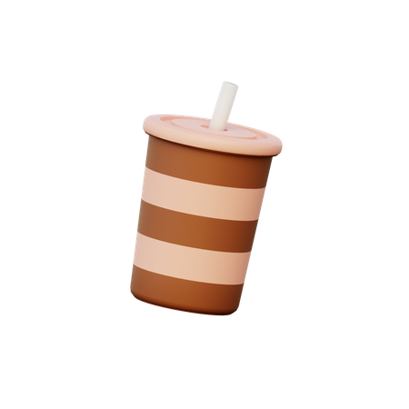 Soda-Tasse  3D Illustration