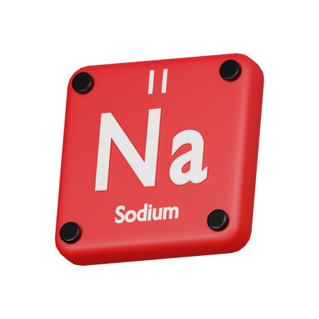 Sodium  3D Icon