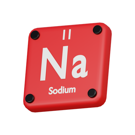 Sodium  3D Icon