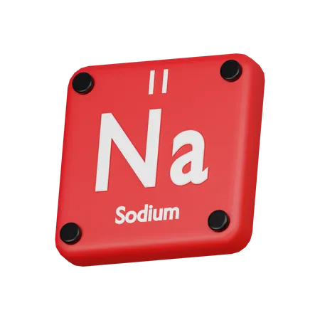 Sodium  3D Icon