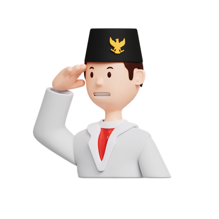 Soekarno  3D Icon