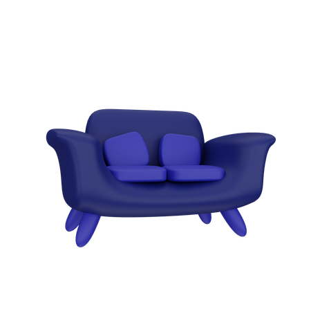 Sofa  3D Icon