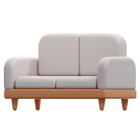 Sofa  3D Icon