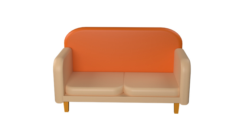 Sofa  3D Icon