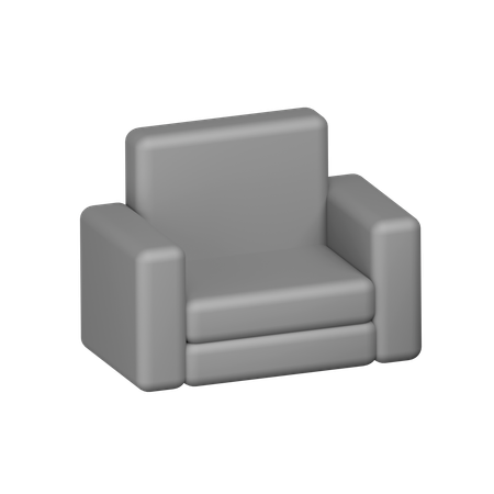 Sofá  3D Icon