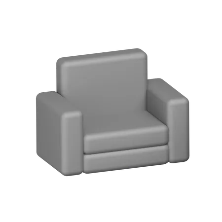 Sofá  3D Icon