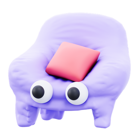 Sofa  3D Icon