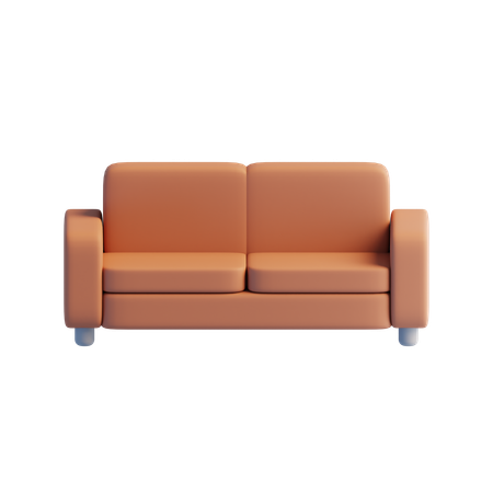 Sofá  3D Icon