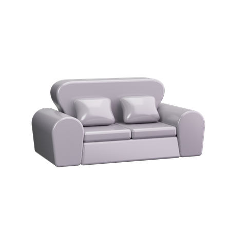 소파  3D Icon