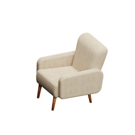 Sofa 3D Illustration