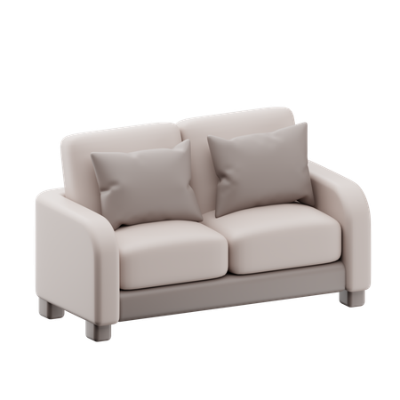 Sofa  3D Icon