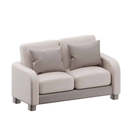 Sofa  3D Icon