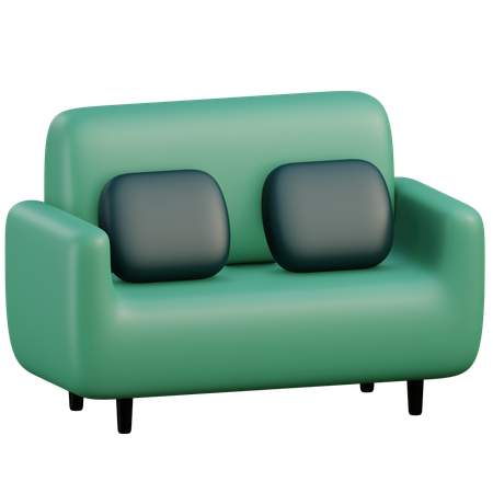 Sofa  3D Icon