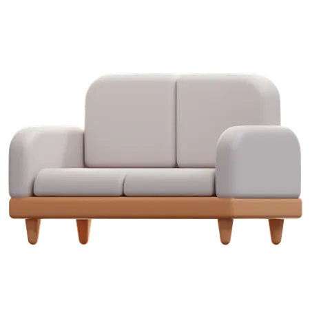 Sofa  3D Icon