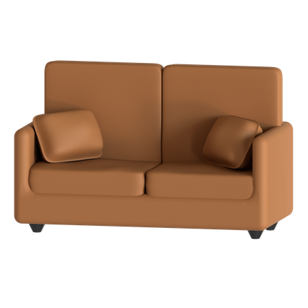 Sofa  3D Icon