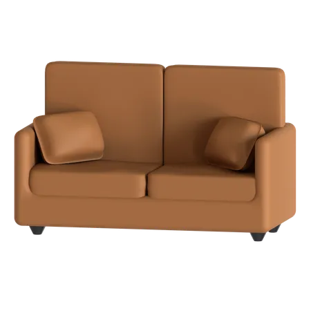 Sofa  3D Icon