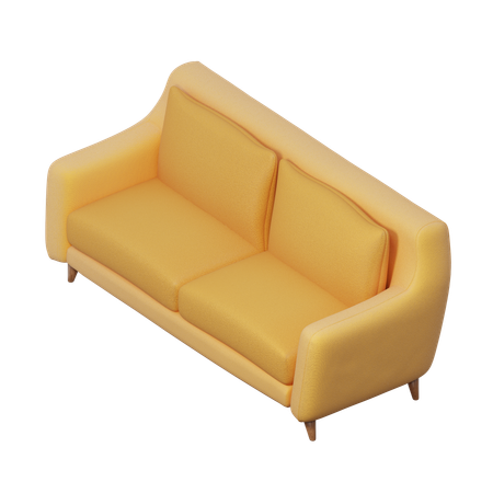 Sofa  3D Icon