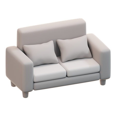 Sofa  3D Icon