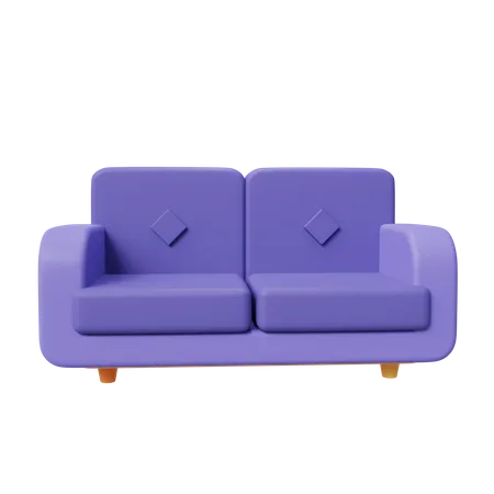 Sofa  3D Icon