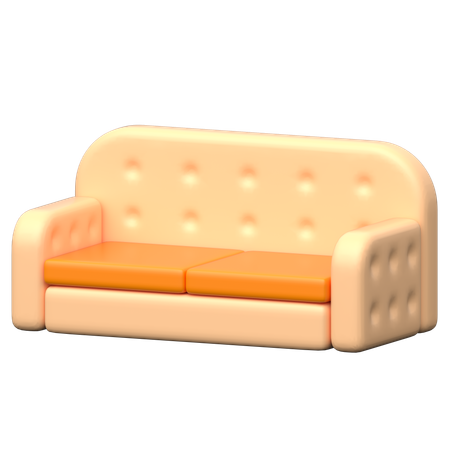 Sofa  3D Icon