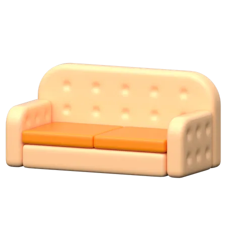 Sofa  3D Icon