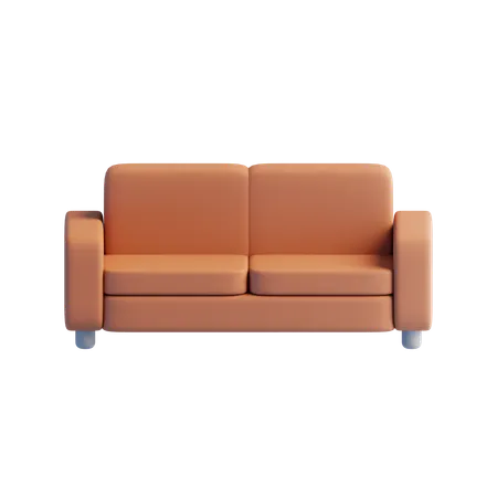 Sofa  3D Icon