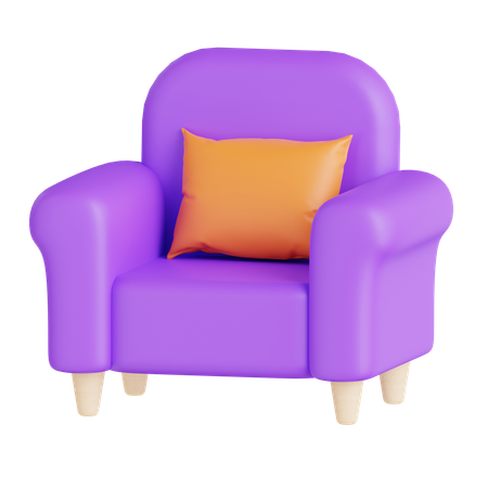 Sofa  3D Icon