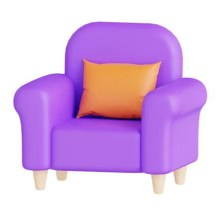 Sofa  3D Icon