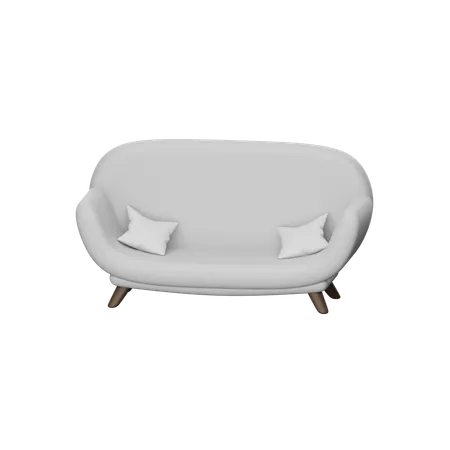 Sofa  3D Icon