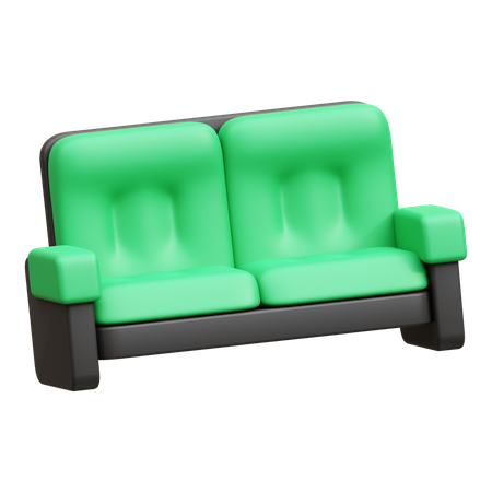 Sofa  3D Icon